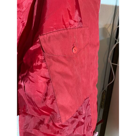 Nuage Duvet Down Puffer Coat Red Women’s L - Picture 2 of 12